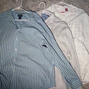 Lot of 3 dress shirts
